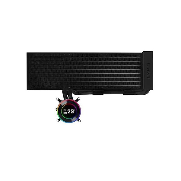 Vattenkylning - LIANLI - HydroShift II LCD-C 360N - IPS LCD-skärm - Fläktlös modell