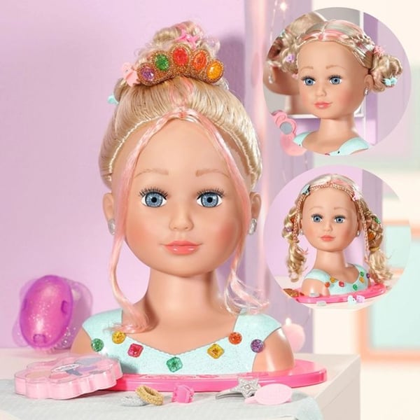 BABYFØDT SØSTER HÅRFRISURE PRINSESSE 835432 - HÅRFRISURE A