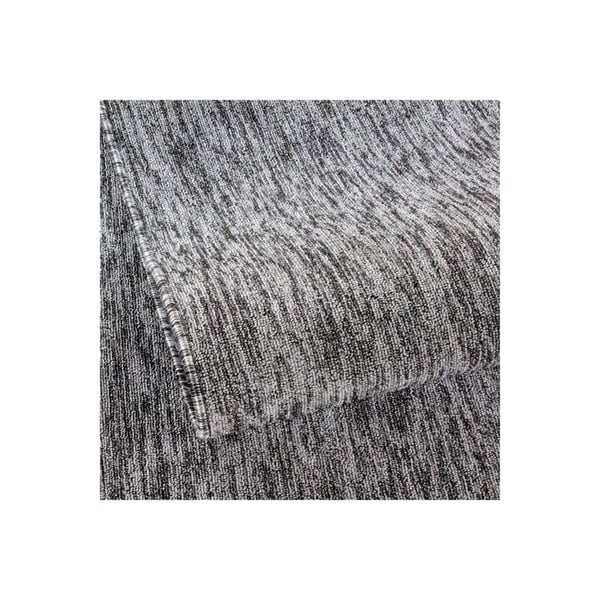 Matta - NIZZA - 1800 GRÅ - 80x250 cm - Grå - Modern - 5 mm lugghöjd