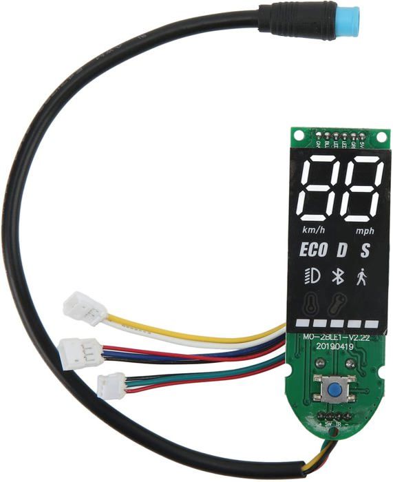 Dashboard til elektrisk scooter til Ninebot F30 F40, erstatningsdele til Bluetooth printkort trott