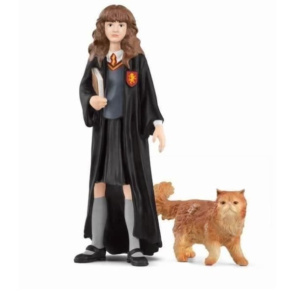 Figurine Hermione och Pattenrond, Harry Potter, för barn från 6 år, Schleich 42635 Harry Potter, Universum WIZARDING WORLD