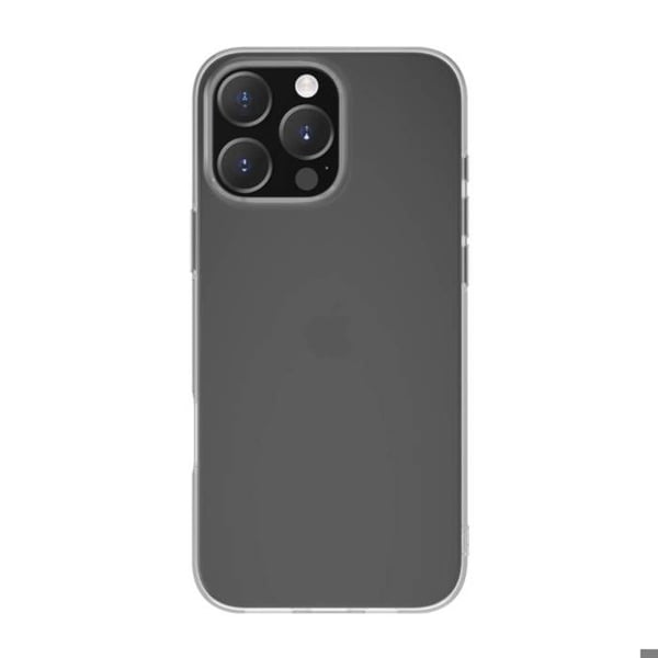 Coque + Härdat Glas - Bigben - iPhone 16 Pro - Mjuk - Transparent - SmartFrame™