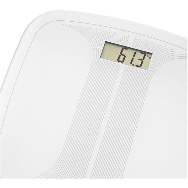 Vægtsensor - SENCOR - SBS 2405WH - Digital - Kapacitet 150 kg - Hvidt glas