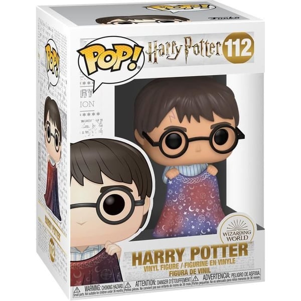 Funko Pop! Harry Potter: Harry w/ Invisibility Cloak