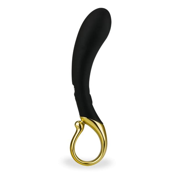 Ergonomisk mini-vibratör Crown - Svart