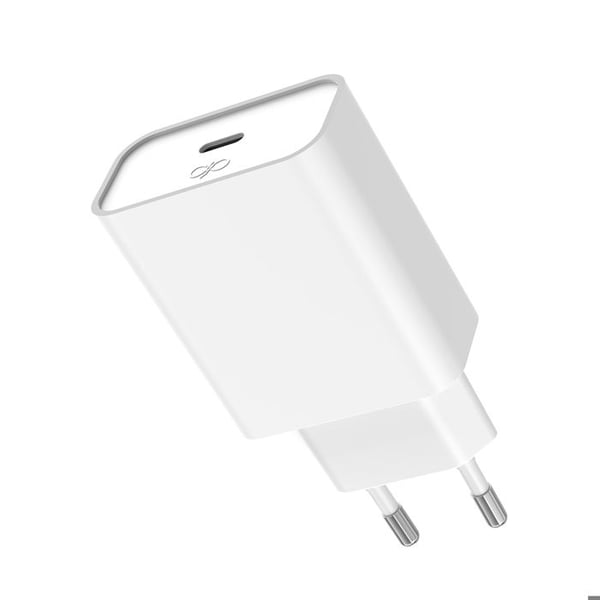 USB-C väggladdare - FORCE POWER - Force Power - 45W - PD/PPS/QC4.0 - Kompakt återvunnen plast