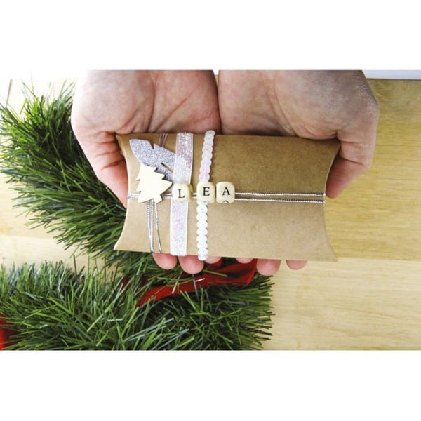MégaCréa DIY - Silverfjädrar i papper 8cm 24 stycken