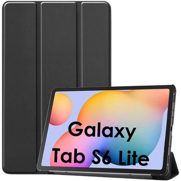 Fodral till Samsung Galaxy Tab S6 Lite 2020 2022 2024 - Svart fodral Fullt skydd Flerpositions Phonillico
