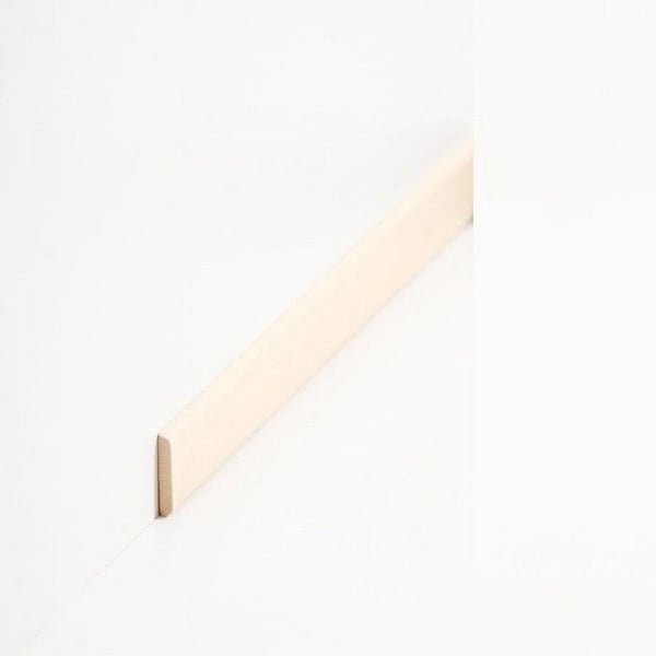 PROVISTON Massiv träsockel 4 x 22 x 2000 mm Abachi att limma, skruva &amp; spik 20 meter | 10 stycken