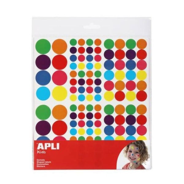 Apli Agipa - Rund klistermärken x 256