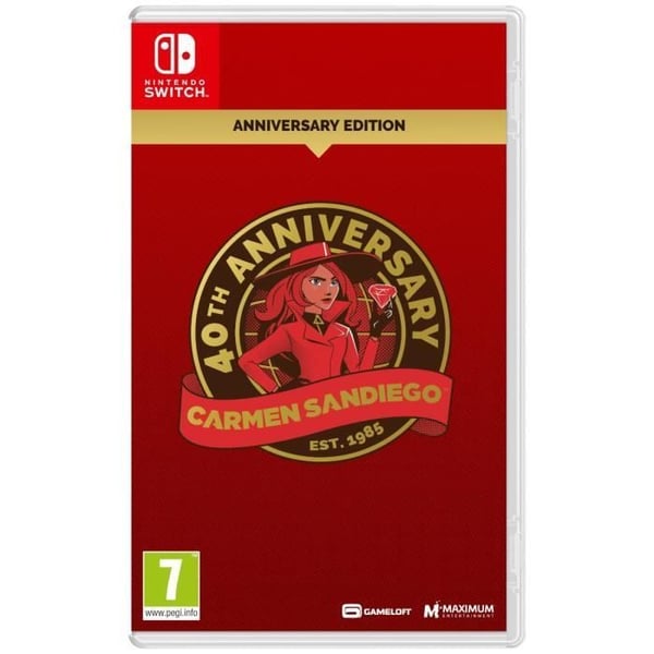 Carmen Sandiego 40-årsjubileumsutgåva - spel för Nintendo Switch