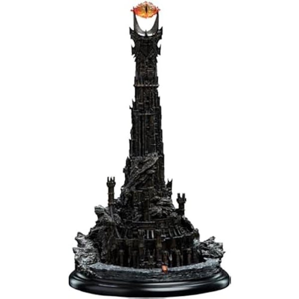 Statuett - WETA WORKSHOP - Barad-Dur - 19 cm - Svart - Inomhus