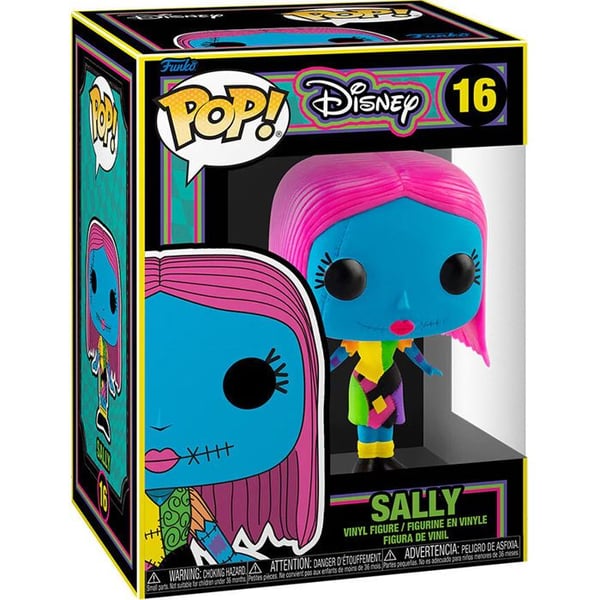 Figur - FUNKO - Sally Blacklight - 10 cm - Svart - För barn från 3 år