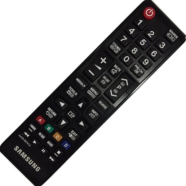 Fjärrkontroll - SAMSUNG - UE32EH5000WXZF - Original - Enkel - Svart