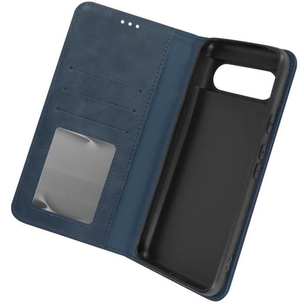 Google Pixel 8 plånboksfodral Checkerboard Pattern Geo Collection Midnight Blue