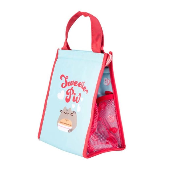 Termisk lunchväska - Pusheen - Purrfect Love - Blå och röd - 6 liter - 20 x 23 x 13 cm