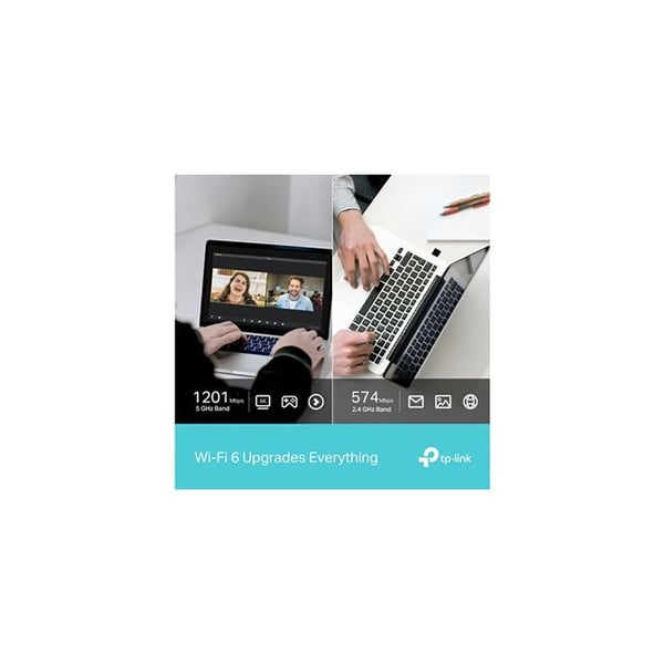 USB-adapter - TPLINK - AX1800 - WiFi 6 - WPA3 - Miniatyrdesign