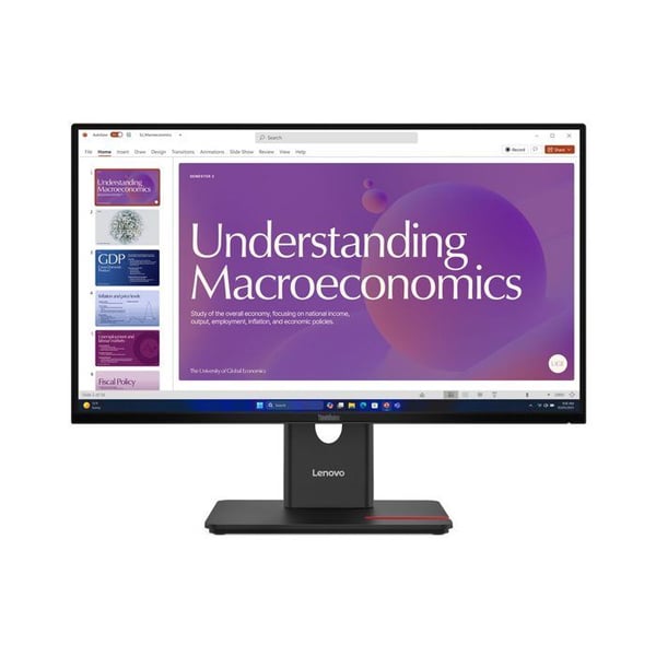 LED-skärm - LENOVO - ThinkVision T24d-40 - 24" - Full HD 1920x1080 - IPS 6ms