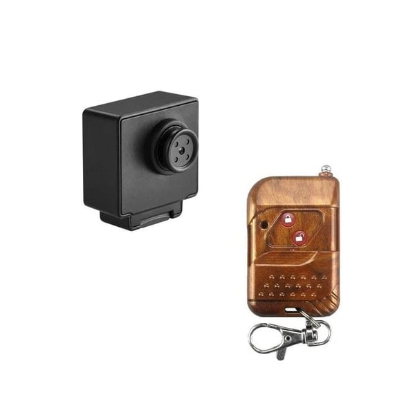 1080P HD trådlös spionkamera med knapp med fjärrkontroll