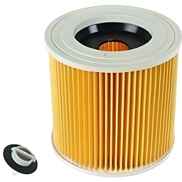 Filterpatron dammsugare - KARCHER - KAR64145520 - För vått & torrt - Filterpaket - Kompatibel A1000-WD3
