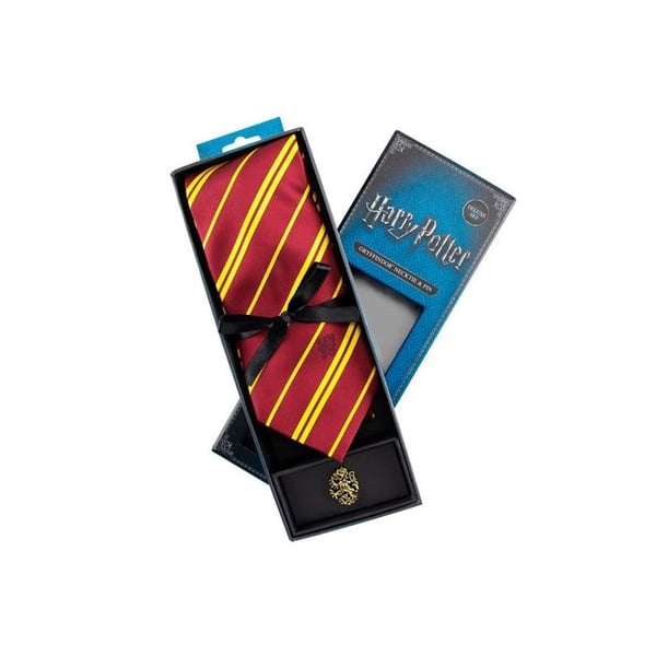 Cinereplicas - Harry Potter - Sæt med slips og Gryffindor badge