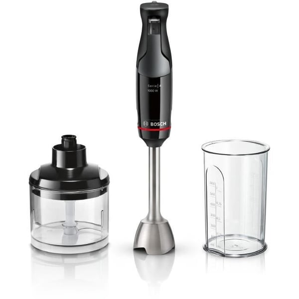 BOSCH ErgoMaster Series 4 stavmixer - 1000 W motor - 4 QuattroBlade blad