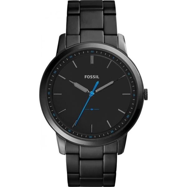 Klocka - FOSSIL - THE MINIMALIST 3H FS5308 - Rostfritt stål - Svart - Kvarts