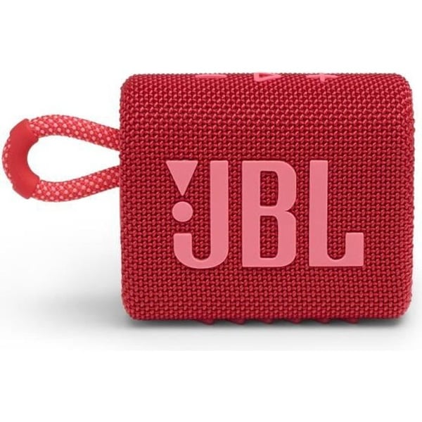 JBL GO 3 Röd Vattentät bärbar högtalare - Röd