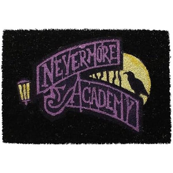 Paillasson - Nevermore Academy - Onsdag - Fiber av kokos - PVC - 60 x 40 cm