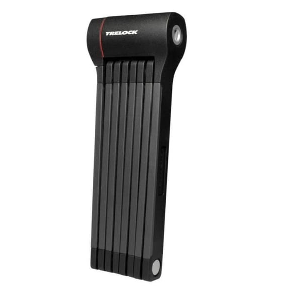 Cykellås sammenfoldelig - Trelock - FS480 - 130 cm - Sort - Med X Move holder
