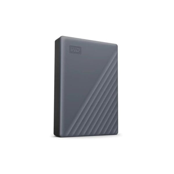 Extern bärbar hårddisk - WD - My Passport - 6 To - USB-C och USB-A - Lösenordsskydd