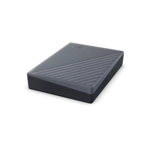 Extern bärbar hårddisk - WD - My Passport - 6 To - USB-C och USB-A - Lösenordsskydd