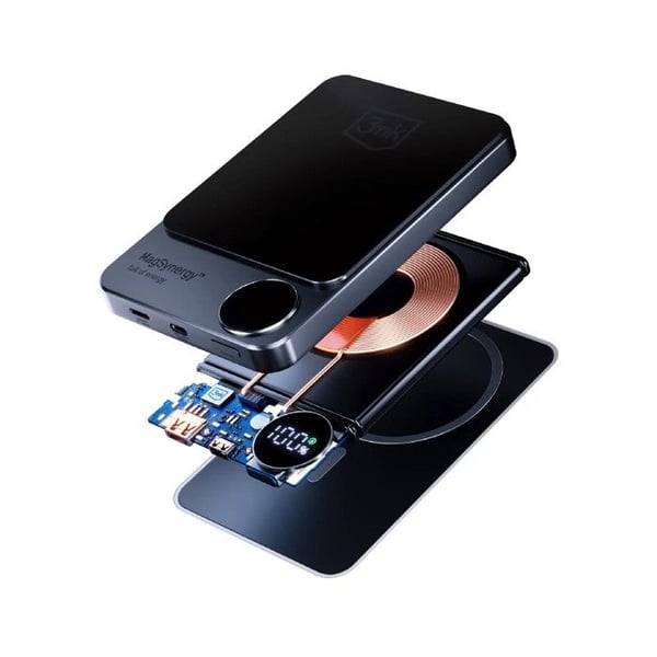 Powerbank 3MK MagSynergy 5000 mAh Sort