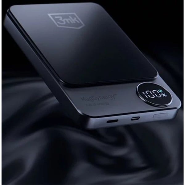 Powerbank 3MK MagSynergy 5000 mAh Sort