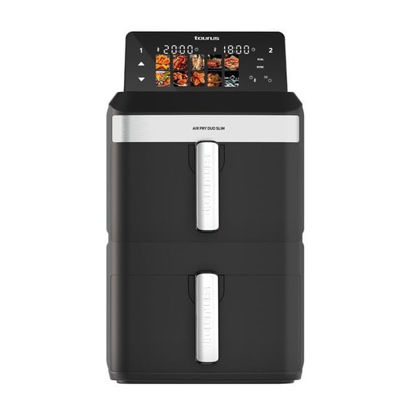 Luftfritös - TAURUS - Air Fry Duo Slim - 13L - 2800W - 10 Program