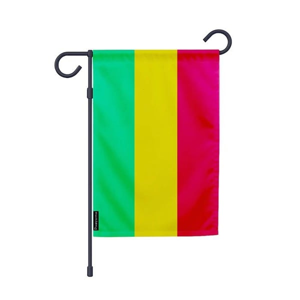 Malis Trädgårdsflagga – 32 x 47,5 cm – Hållbar Polyester – Horisontellt Format – Utomhus – Pixelforma