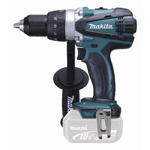 18V 13mm borrskruvdragare (utan batteri eller laddare) - MAKITA - DDF458Z