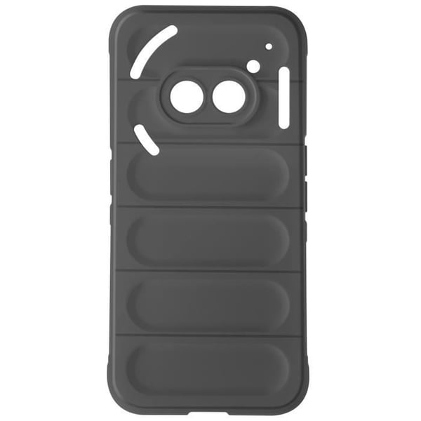 Fodral för Nothing Phone 2a - AVIZAR - Svart - Mjuk silikon - Halkfri design