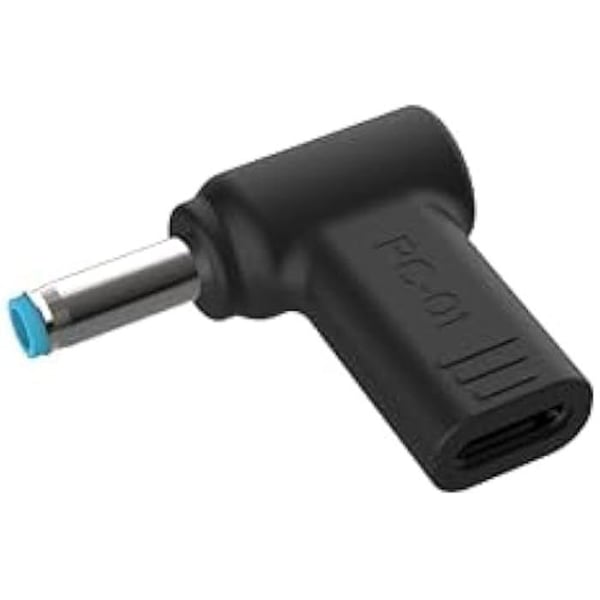 Adapter - CONCEPTRONIC - ABBY15PC01 - USB-C PD 100W - 4,5 x 3,0 mm - Svart
