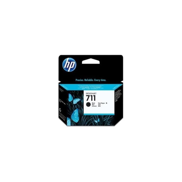 Svart bläckpatron HP 711 80 ml - HP - 80 ml - Svart - Skarp linjekvalitet - Konsekventa resultat
