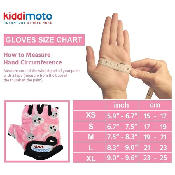 Kiddimoto - Bunny Gloves MEDIUM