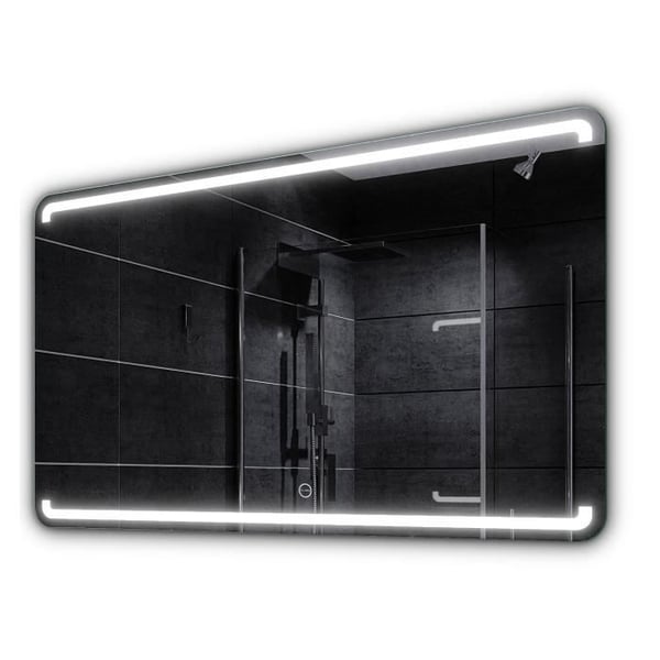 Alasta, LED Spegel med Touch Switch, Mediolan 120x70 cm