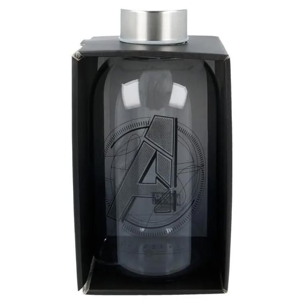 Glasflaska - MARVEL - Liten - Transparent - Contemporary Design - För Barn