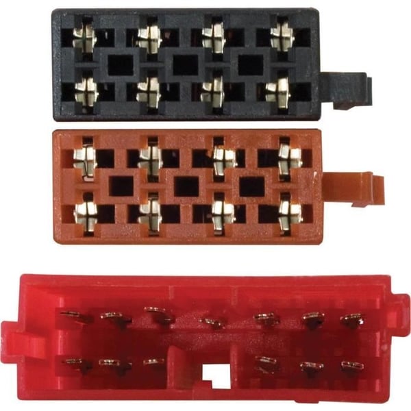 Bilradioadapter - AUTOLEADS - PC2-06-4 ISO - Kompatibel med Citroën/Peugeot - Svart - Universell