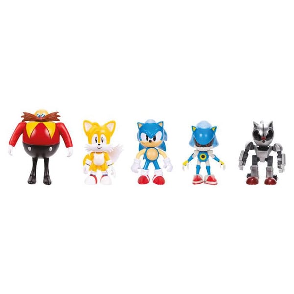 Jakks Pacific - Sonic Förpackning med 5 Figurer Jakks JAKKS PACIFIC