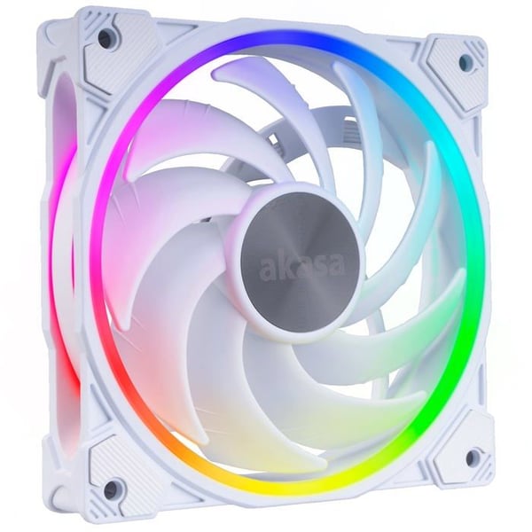 Fläkt - AKASA - SOHO AR - 120mm - Adressbar RGB-belysning - Optimal luftflöde