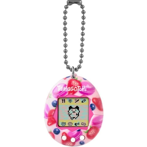 Tamagotchi - BANDAI - Original Tamagotchi - Berry Delicious - virtuellt elektroniskt husdjur med färgskärm, 3 knappar och spel