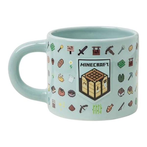 Kaffekop - Paladone - Minecraft - 400 ml - Keramik - 3D-reliefdetaljer