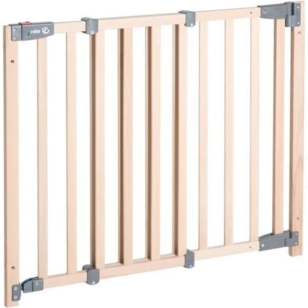 Baby Safety Gate "Safety Up" för dörr - ROBA - Justerbar bredd från 70 - 118,5 cm