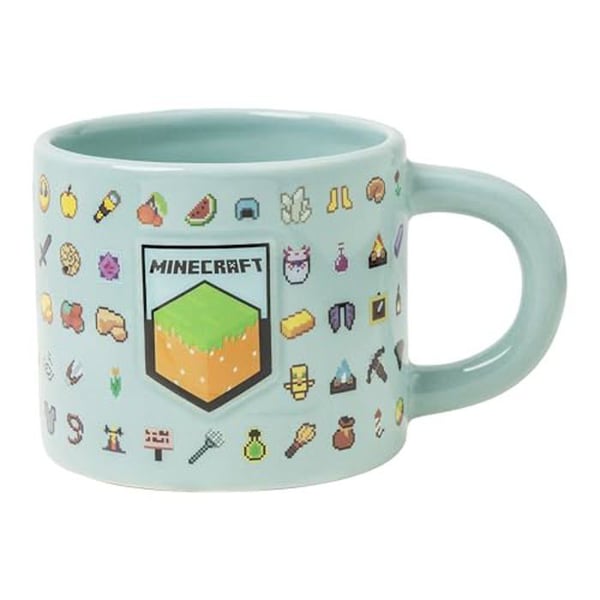 Kaffekop - Paladone - Minecraft - 400 ml - Keramik - 3D-reliefdetaljer